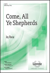 Come, All Ye Shepherds SATB choral sheet music cover